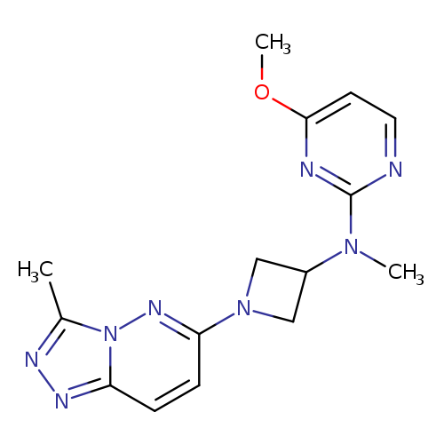 4-methoxy-N-methyl-N-(1-{3-methyl-[1,2,4]triazolo[4,3-b]pyridazin-6-yl}azetidin-3-yl)pyrimidin-2-amine