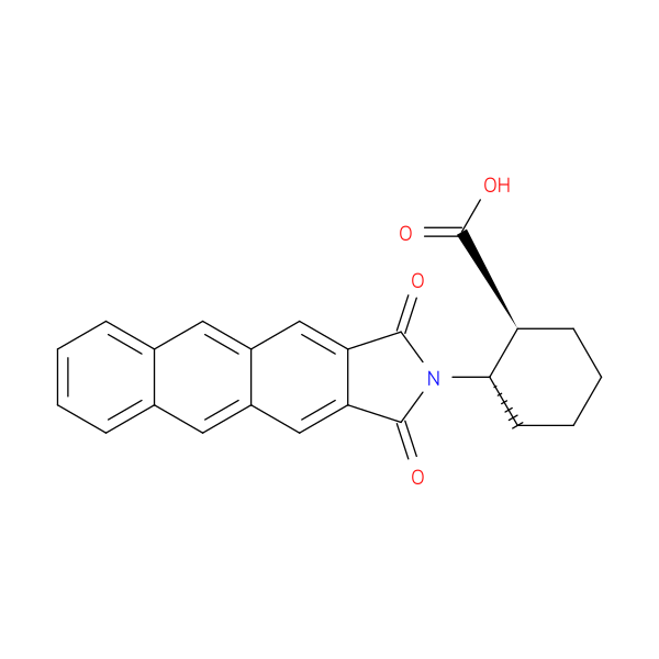 (1S,2S)-2-(Anthracene-2,3-dicarboximido)cyclohexanecarboxylic Acid