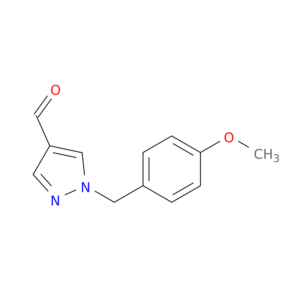 1-(4-Methoxybenzyl)-1H-pyrazole-4-carbaldehyde