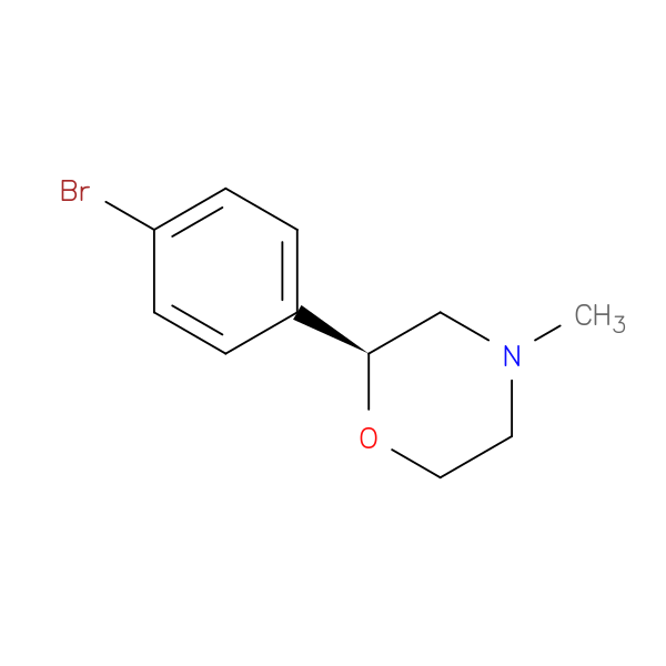 (2S)-2-(4-bromophenyl)-4-methylmorpholine