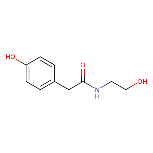 N-(2-hydroxyethyl)-2-(4-hydroxyphenyl)acetamide