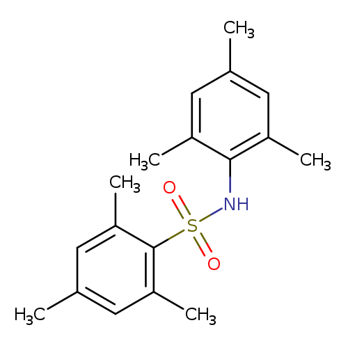 2,4,6-trimethyl-N-(2,4,6-trimethylphenyl)benzene-1-sulfonamide
