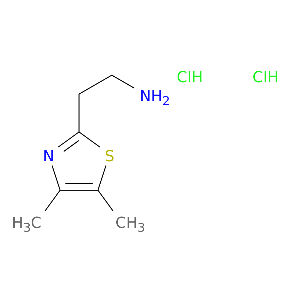 [2-(4,5-dimethyl-1,3-thiazol-2-yl)ethyl]amine dihydrochloride