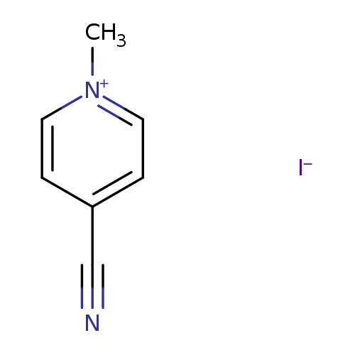4-Cyano-1-methylpyridin-1-ium iodide