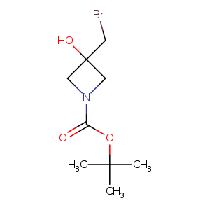 tert-Butyl 3-(bromomethyl)-3-hydroxyazetidine-1-carboxylate