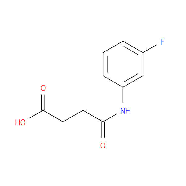 4-[(3-fluorophenyl)amino]-4-oxobutanoic acid