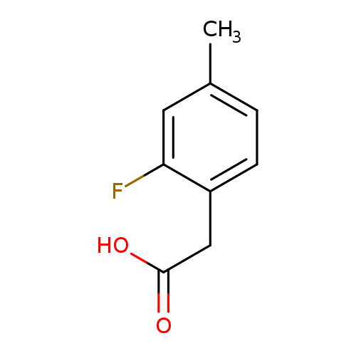 2-Fluoro-4-methylphenylacetic acid