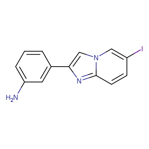 3-(6-Iodoimidazo[1,2-a]pyridin-2-yl)aniline