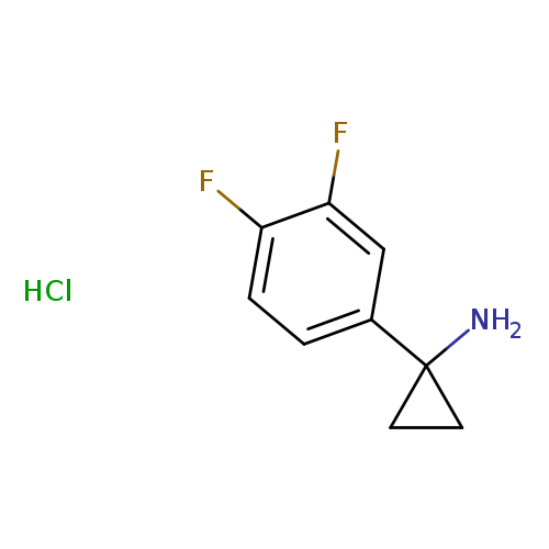 1-(3,4-Difluorophenyl)cyclopropylamine Hydrochloride