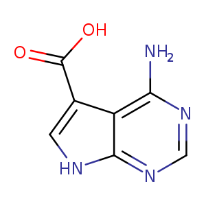 4-Amino-7h-pyrrolo[2,3-d]pyrimidine-5-carboxylic acid