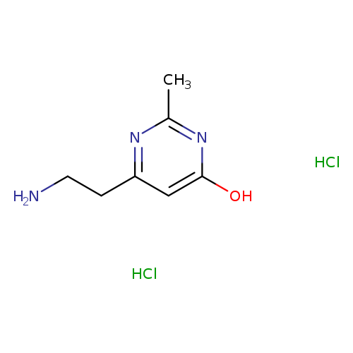 6-(2-aminoethyl)-2-methylpyrimidin-4-ol dihydrochloride