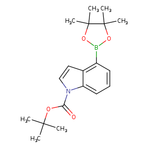 tert-Butyl 4-(4,4,5,5-tetramethyl-1,3,2-dioxaborolan-2-yl)-1H-indole-1-carboxylate