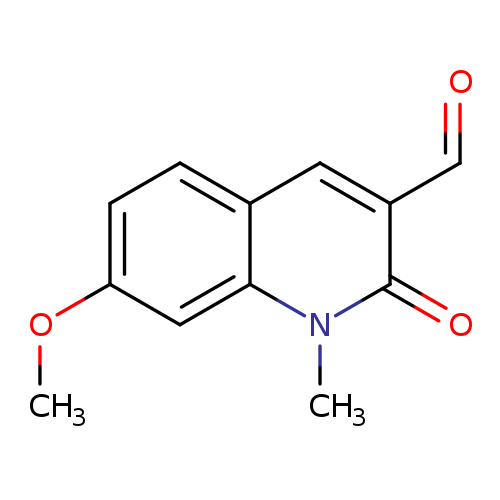 7-Methoxy-1-methyl-2-oxo-1,2-dihydroquinoline-3-carbaldehyde