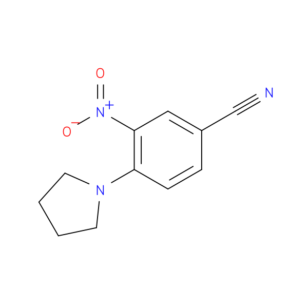 3-Nitro-4-pyrrolidin-1-yl-benzonitrile