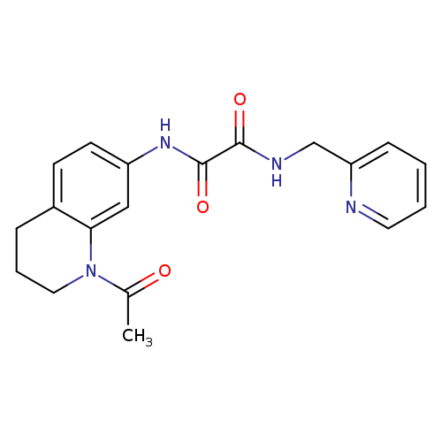 N-(1-acetyl-1,2,3,4-tetrahydroquinolin-7-yl)-N'-[(pyridin-2-yl)methyl]ethanediamide