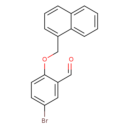 5-bromo-2-(1-naphthylmethoxy)benzaldehyde