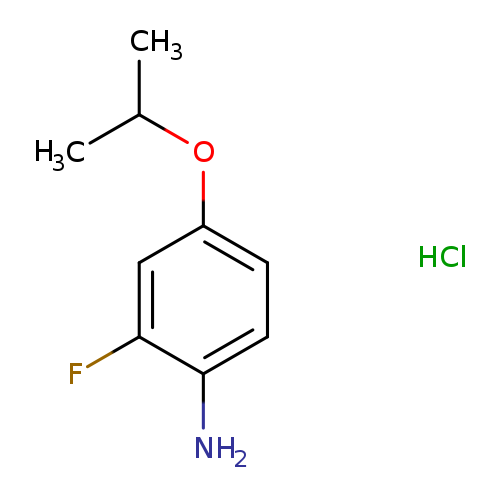 2-Fluoro-4-isopropoxyaniline, HCl