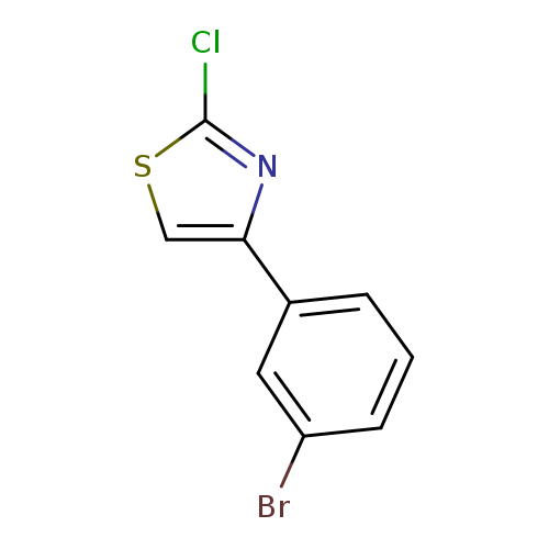 4-(3-Bromophenyl)-2-chlorothiazole