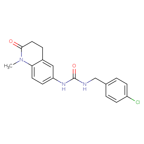 1-[(4-chlorophenyl)methyl]-3-(1-methyl-2-oxo-1,2,3,4-tetrahydroquinolin-6-yl)urea