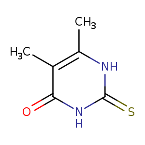 4(1H)-Pyrimidinone, 2,3-dihydro-5,6-dimethyl-2-thioxo-