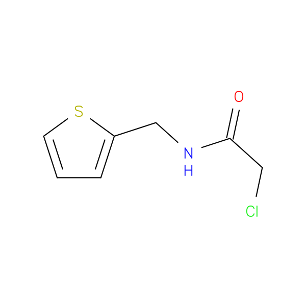 2-chloro-N-[(thiophen-2-yl)methyl]acetamide