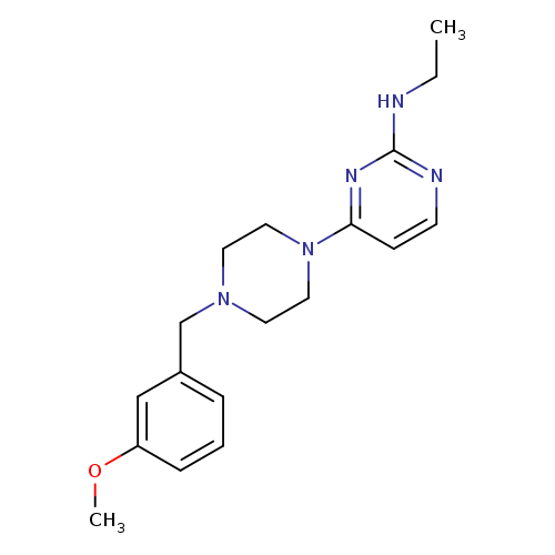 N-ethyl-4-{4-[(3-methoxyphenyl)methyl]piperazin-1-yl}pyrimidin-2-amine