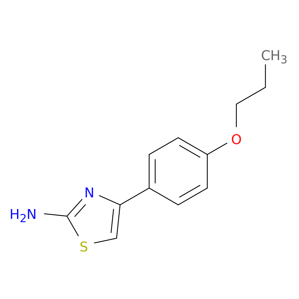 4-(4-Propoxyphenyl)thiazol-2-amine