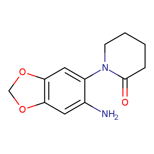 1-(6-Amino-1,3-benzodioxol-5-yl)piperidin-2-one