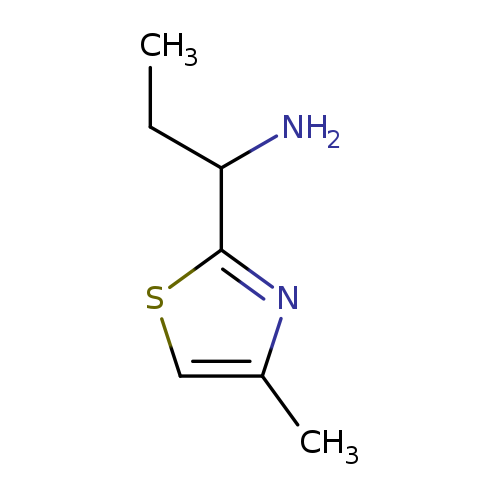 1-(4-Methyl-1,3-thiazol-2-yl)propan-1-amine