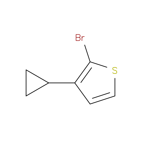 2-Bromo-3-cyclopropylthiophene