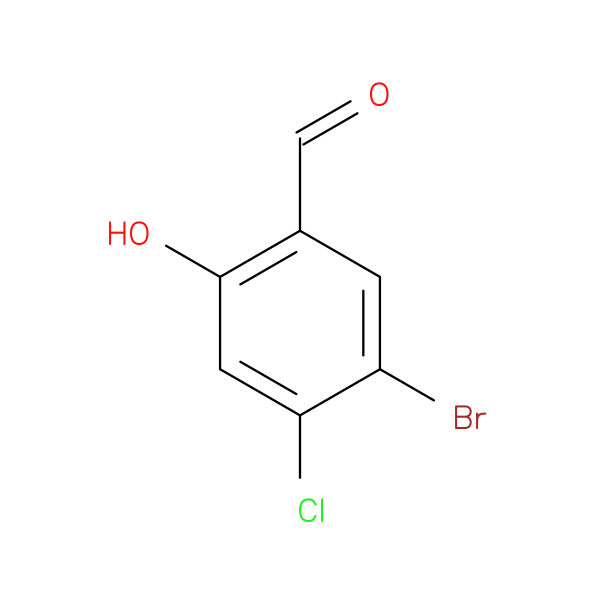 5-Bromo-4-chloro-2-hydroxybenzaldehyde