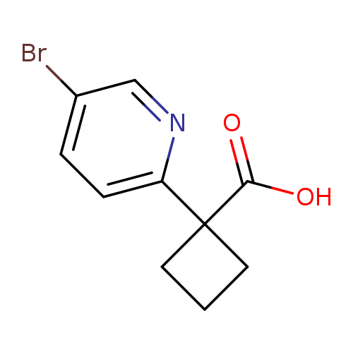 1-(5-Bromopyridin-2-yl)cyclobutanecarboxylic acid