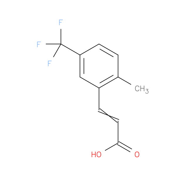 2-Methyl-5-(trifluoromethyl)cinnamic acid