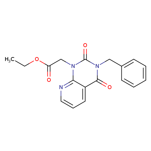 ethyl 2-{3-benzyl-2,4-dioxo-1H,2H,3H,4H-pyrido[2,3-d]pyrimidin-1-yl}acetate