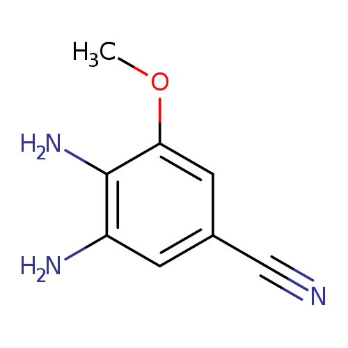 3,4-Diamino-5-methoxybenzonitrile