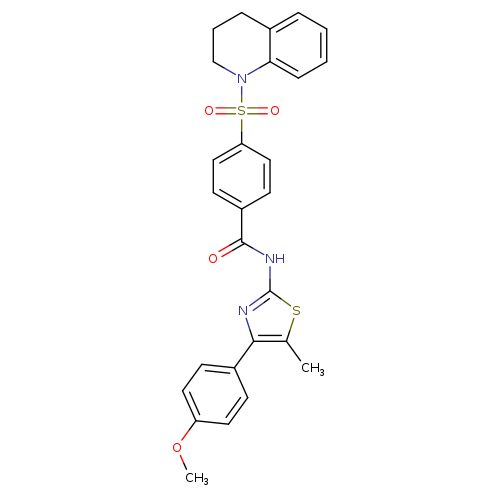 N-[4-(4-methoxyphenyl)-5-methyl-1,3-thiazol-2-yl]-4-(1,2,3,4-tetrahydroquinoline-1-sulfonyl)benzamide