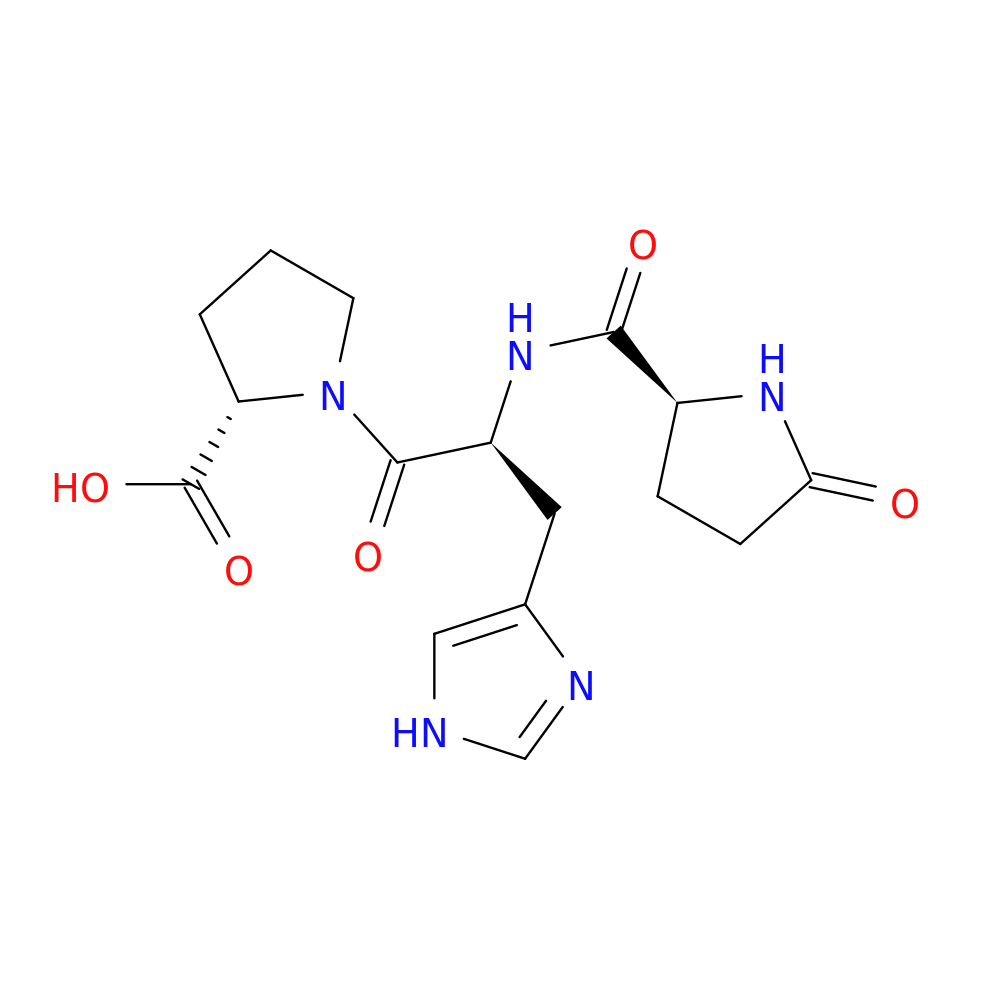 Thyrotropin-Releasing Hormone (TRH), Free Acid