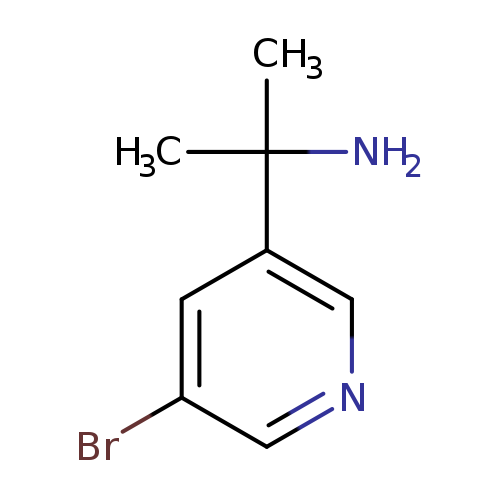 2-(5-Bromopyridin-3-yl)propan-2-amine hcl