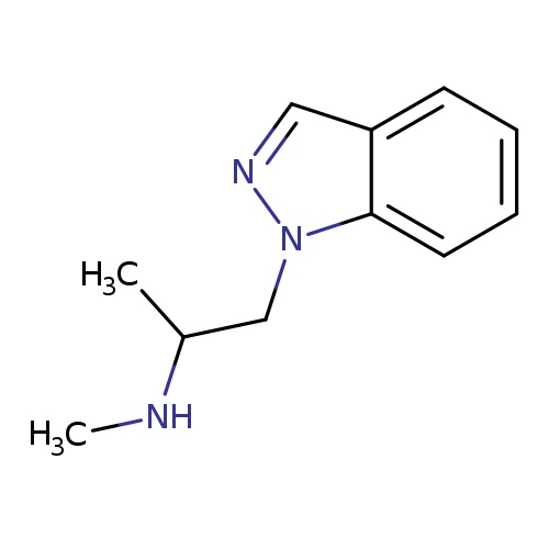 [1-(1H-indazol-1-yl)propan-2-yl](methyl)amine