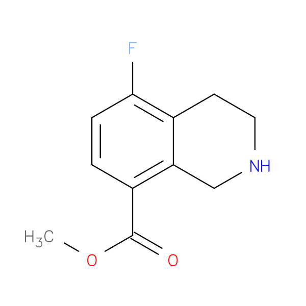 Methyl 5-fluoro-1,2,3,4-tetrahydroisoquinoline-8-carboxylate