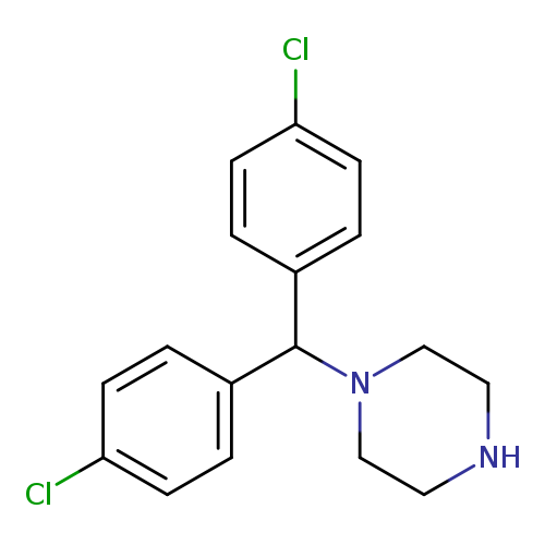 1-(4,4'-Dichlorobenzhydryl)piperazine