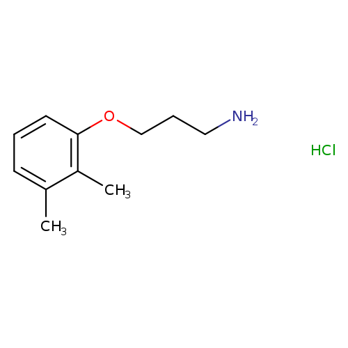 1-(3-aminopropoxy)-2,3-dimethylbenzene hydrochloride