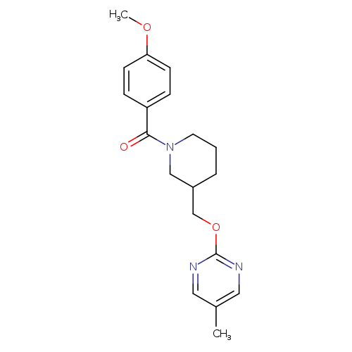 2-{[1-(4-methoxybenzoyl)piperidin-3-yl]methoxy}-5-methylpyrimidine