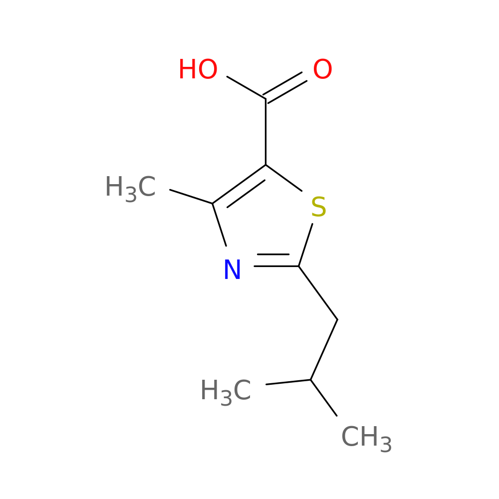 4-Methyl-2-(2-methylpropyl)-1,3-thiazole-5-carboxylic acid