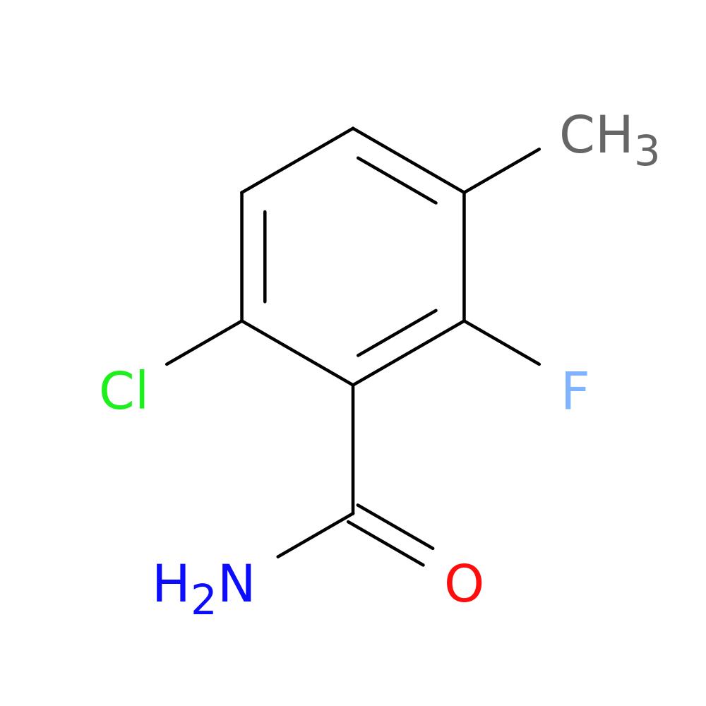 6-Chloro-2-fluoro-3-methylbenzamide
