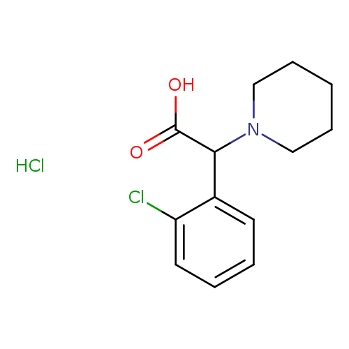 2-(2-Chlorophenyl)-2-(piperidin-1-yl)acetic acid hydrochloride