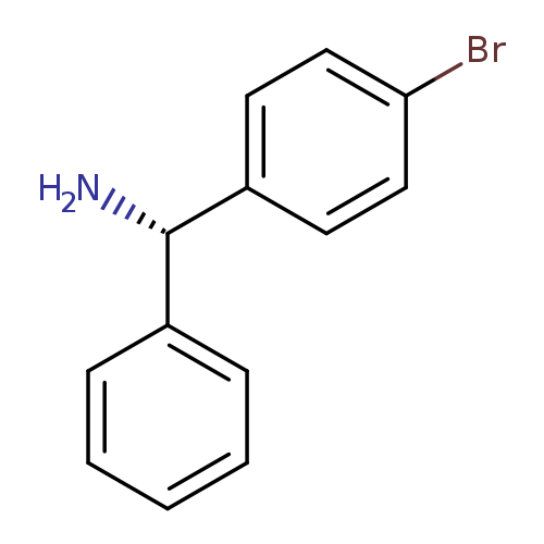 BENZENEMETHANAMINE, 4-BROMO-ALPHA-PHENYL-, (S)-