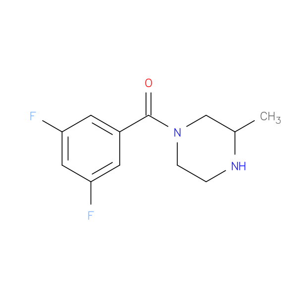 1-(3,5-difluorobenzoyl)-3-methylpiperazine