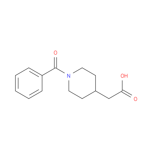 1-Benzoyl-4-piperidineacetic acid