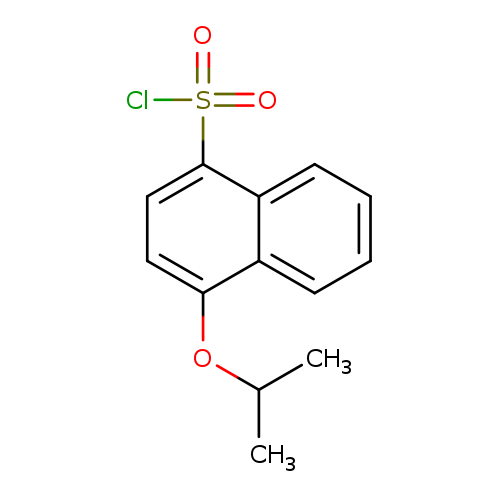 4-isopropoxynaphthalene-1-sulfonyl chloride